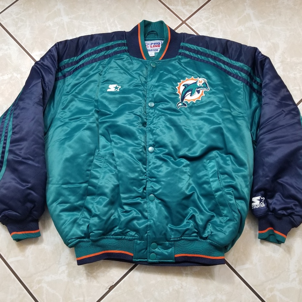 Starter NFL Miami Dolphins Pro Line Puffer Jacket